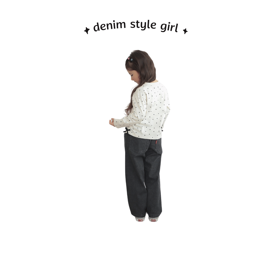 デニムスタイル女の子