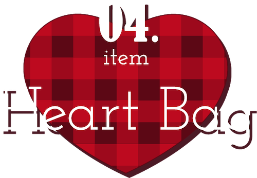 04 item heart bag