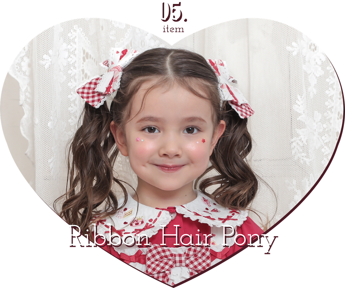 05 item Ribbn Hair Pony