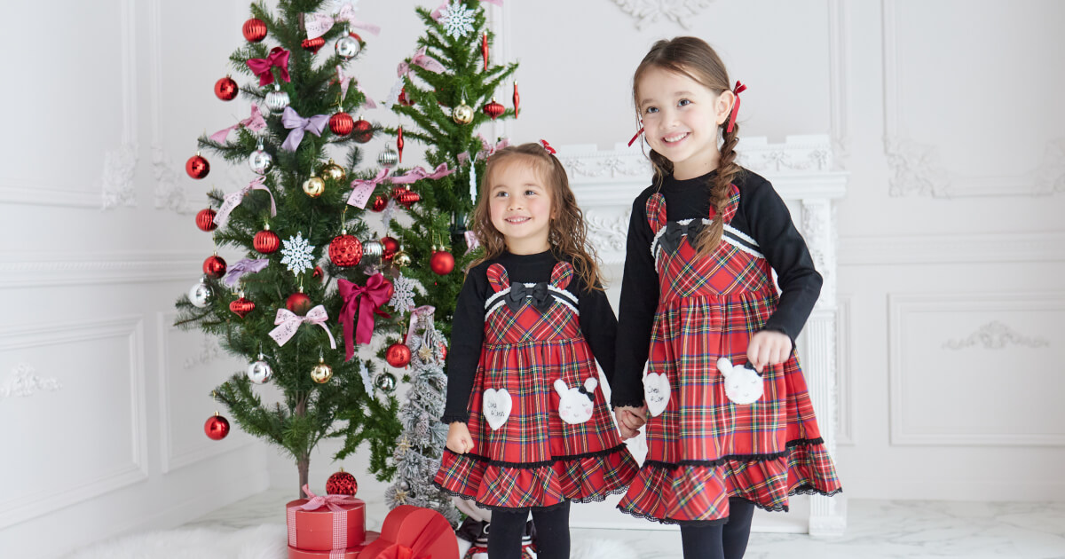 クーラクールクリスマスワンピース