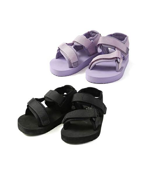 STUNNING LEATHER SANDALS （Sakura Gold） -ALM. official web