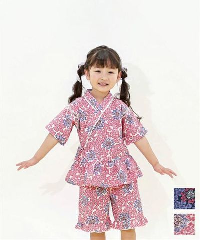 【夏福袋対象商品】 BABBLE BOON 女児　甚平
