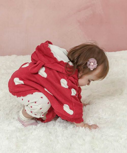 ポンチョ　テラコッタ　AGNONA M Lサイズ　ゆとり coeur a coeur ニットポンチョ | キムラタンオンラインストア