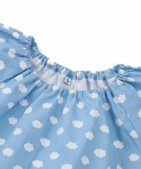 スモック　サイズ130 トリコロールドット×ミルクティー WEB限定】スモック | キムラタンオンラインストア