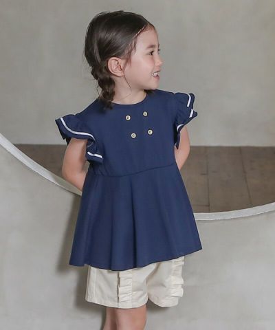 n.o.u.s フリルＴシャツ