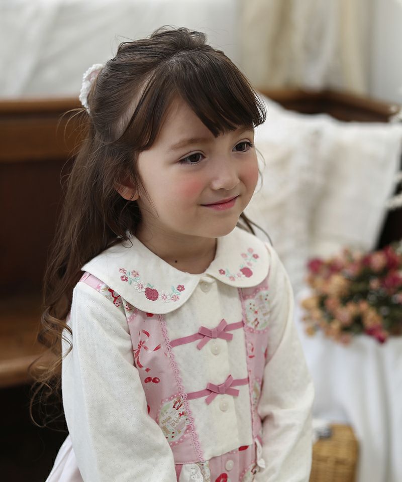 coeur a coeur 赤ずきんプリントワンピース | キムラタンオンラインストア