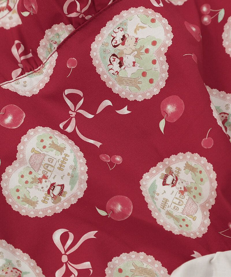coeur a coeur 赤ずきんプリントワンピース | キムラタンオンラインストア