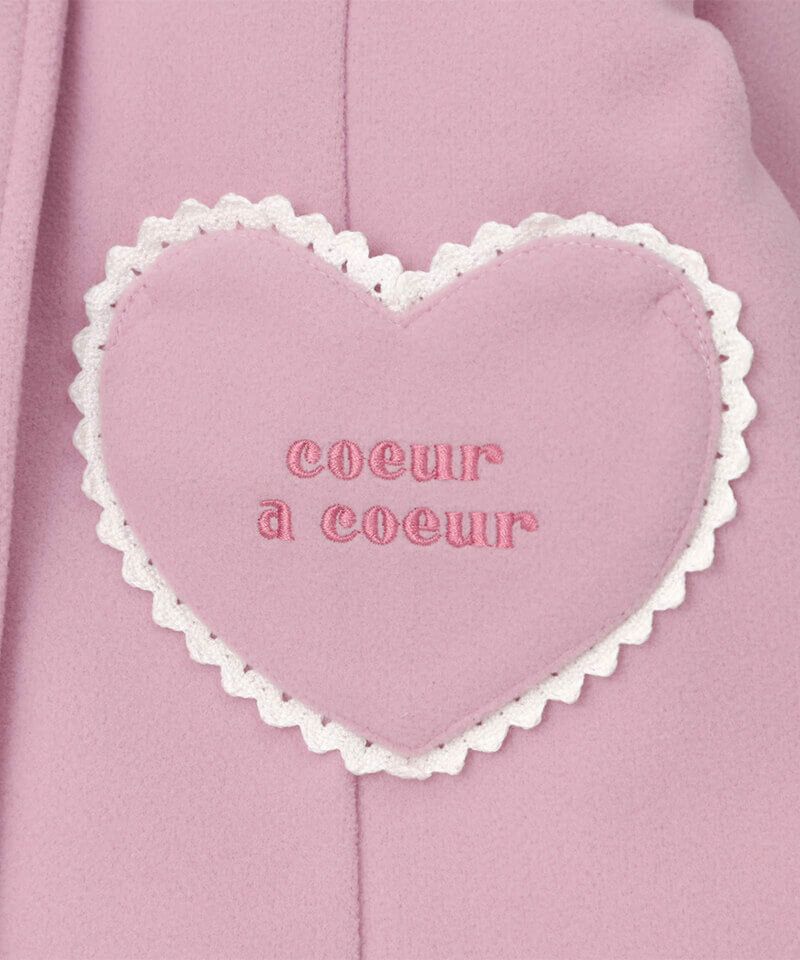Kawaii ケープショートコート 未着用 ワイン 付属品付き