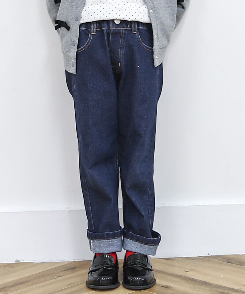 n.o.u.s ストレートデニムパンツ