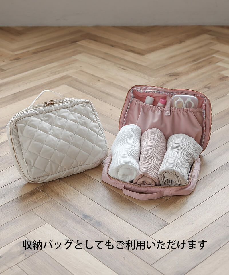 Coccoトラベル特大バッグ カーキ & くみひも チャーム うりずん Coccoトラベル特大バッグ カーキ & くみひも チャーム うりずん