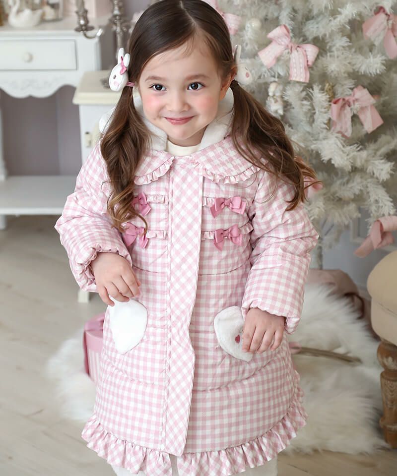 coeur a coeur うさみみ中綿ロングコート | キムラタンオンラインストア