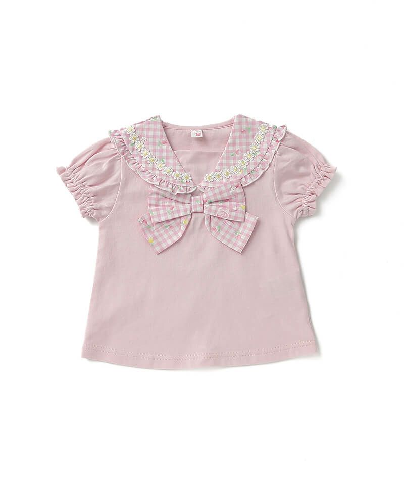 【✨️45R✨️】✨️美品✨️ダンプのキュロットギンガムチェック トドラー ギンガムチェックラップキュロットスカート(SS(90-100