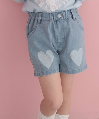 n.o.u.s ハートポイントハーフパンツ