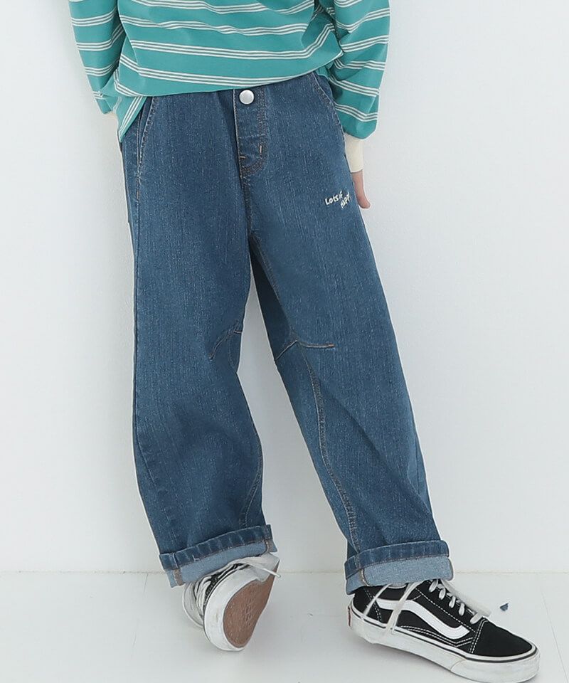 n.o.u.s カーブラインデニムパンツ