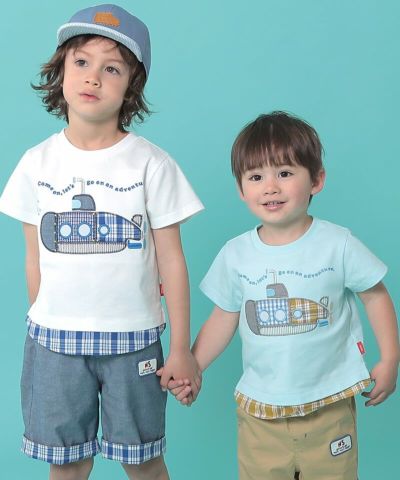 n.o.u.s 潜水艦半袖Ｔシャツ
