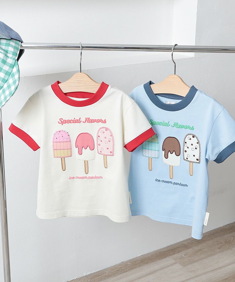 n.o.u.s アイスキャンディー半袖Ｔシャツ