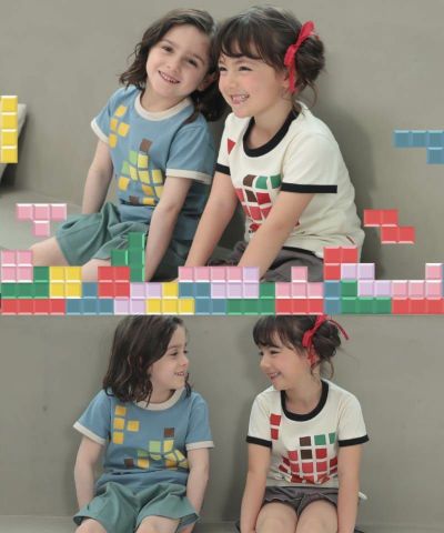 n.o.u.s ゲームモチーフ半袖Ｔシャツ