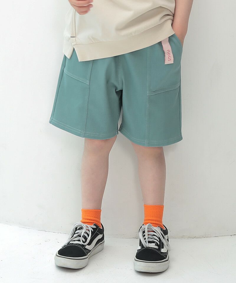 n.o.u.s チャーム付きショートパンツ