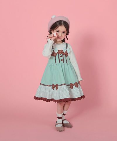 coeur a coeur チョコレートデザインドッキングワンピース