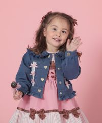 デニムニットジャケット coeur a coeur デニムニットジャケット | キムラタンオンライン